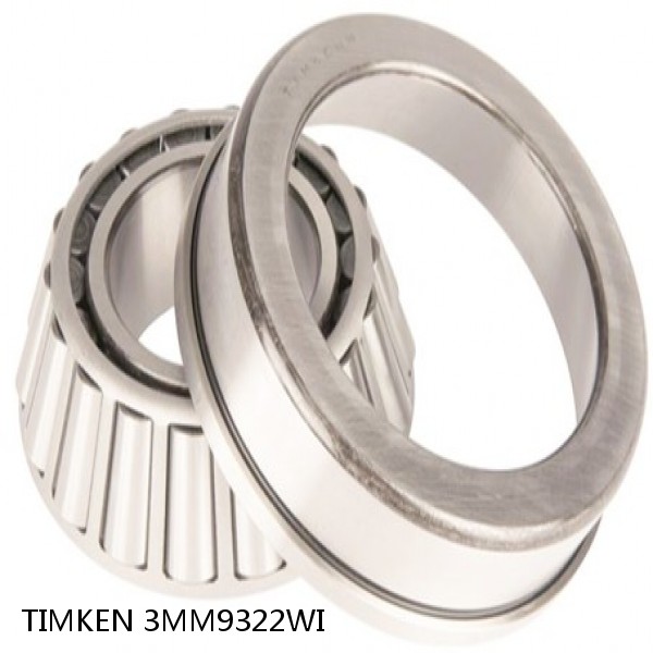 3MM9322WI TIMKEN Tapered Roller Bearings Tapered Single Metric