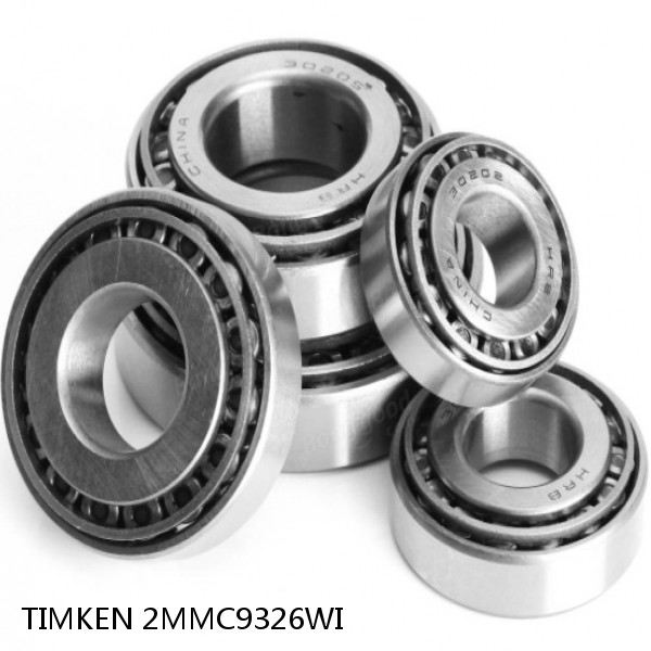 2MMC9326WI TIMKEN Tapered Roller Bearings Tapered Single Metric