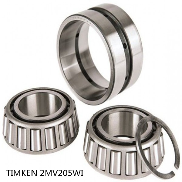 2MV205WI TIMKEN Tapered Roller Bearings Tapered Single Imperial