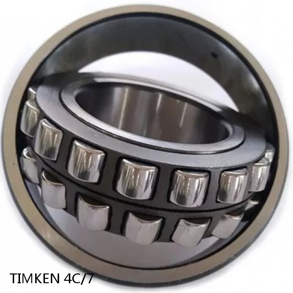 4C/7 TIMKEN Spherical Roller Bearings Steel Cage