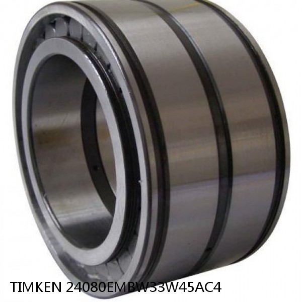 24080EMBW33W45AC4 TIMKEN Full Complement Cylindrical Roller Radial Bearings