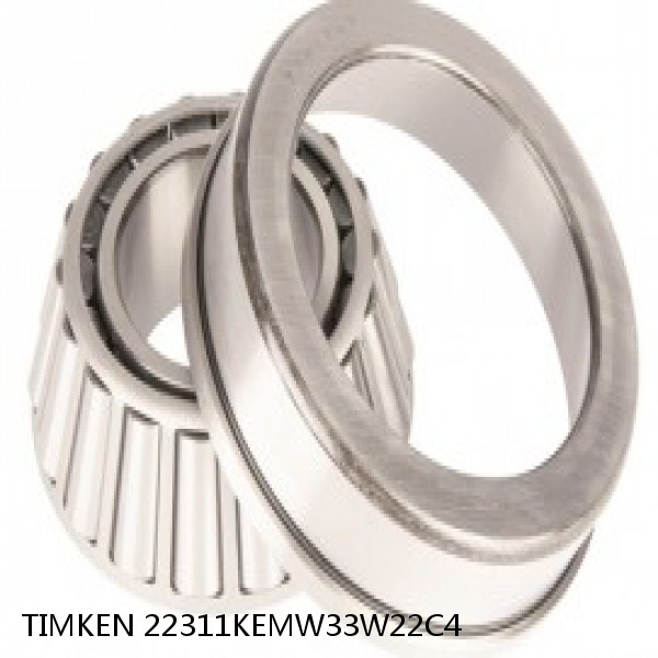 22311KEMW33W22C4 TIMKEN Tapered Roller Bearings TDI Tapered Double Inner Imperial