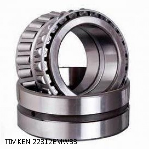 22312EMW33 TIMKEN Tapered Roller Bearings TDI Tapered Double Inner Imperial
