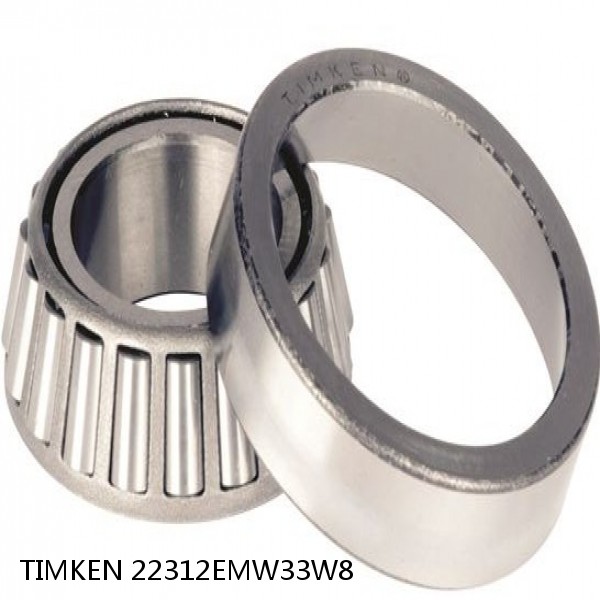 22312EMW33W8 TIMKEN Tapered Roller Bearings TDI Tapered Double Inner Imperial